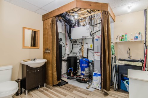 Salle d'eau - 2 Ch. Préseault, Notre-Dame-Du-Laus, QC - Indoor Photo Showing Bathroom