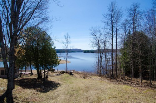 Vue sur l'eau - 2 Ch. Préseault, Notre-Dame-Du-Laus, QC - Outdoor With Body Of Water With View