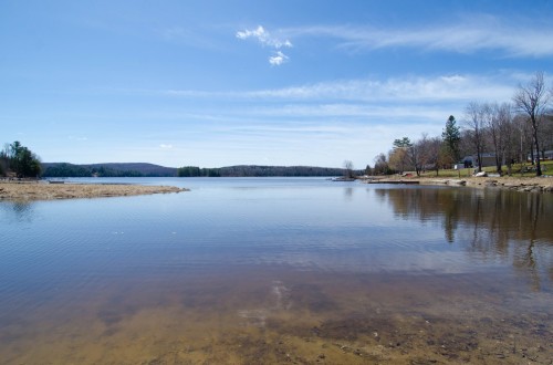 Bord de l'eau - 2 Ch. Préseault, Notre-Dame-Du-Laus, QC - Outdoor With Body Of Water With View