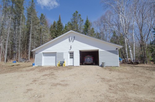 Garage - 2 Ch. Préseault, Notre-Dame-Du-Laus, QC - Outdoor