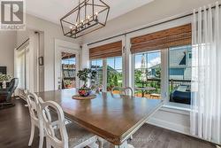 Dining Room With Walk-Out To Deck And Yard - 