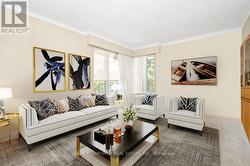 Virtually Staged-Living Room - 