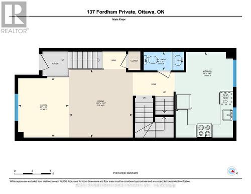 iGuide Floor Plan-Main Level - 137 Fordham Private, Ottawa, ON - Other