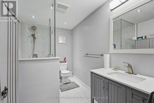 Basement Bedroom ensuite - 26 - 7 Gibson Place, St. Catharines (Downtown), ON - Indoor Photo Showing Bathroom