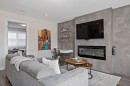 Salon - 879-875 Route 117, Mont-Blanc, QC  - Indoor Photo Showing Living Room With Fireplace 