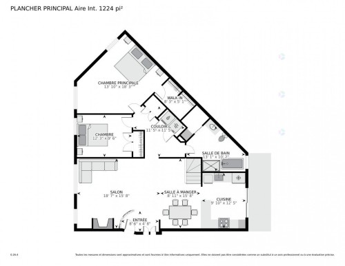 Plan (croquis) - 444 Rue De La Noue, Montréal (Verdun/Île-Des-Soeurs), QC - Other