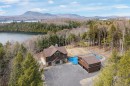 Aerial View - 170 Ch. De L'Éléphant, Stanstead - Canton, QC  - Outdoor With View 