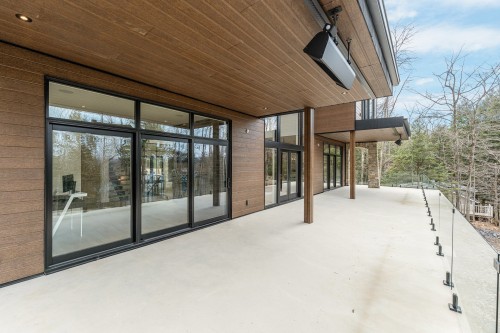 Balcony - 170 Ch. De L'Éléphant, Stanstead - Canton, QC - Outdoor With Exterior