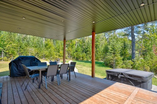 Terrasse - 551 Ch. Du Quartier-Du-Cerf, Saint-Côme, QC - Outdoor With Deck Patio Veranda With Exterior