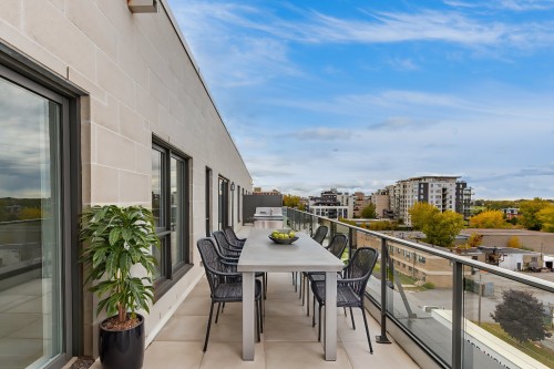 Patio - 601-2030 Rue Lucien-Thimens, Montréal (Saint-Laurent), QC - Outdoor With View With Exterior
