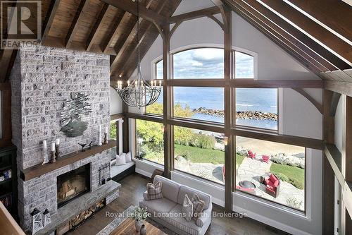 183 Lake Drive, Blue Mountains, ON - Indoor With Fireplace