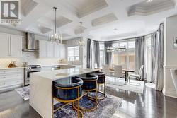10 FT Main Floor Waffled Ceilings - 