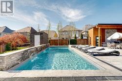 Saltwater Pool W/ 3 Sheer Descent WaterFalls - 