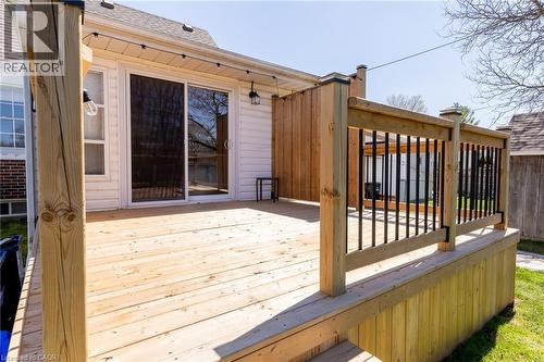 110 Lorne Crescent, Kitchener, ON - Outdoor With Deck Patio Veranda With Exterior