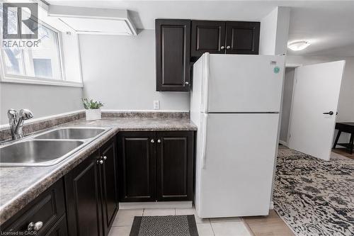 110 Lorne Crescent, Kitchener, ON - Indoor Photo Showing Kitchen With Double Sink