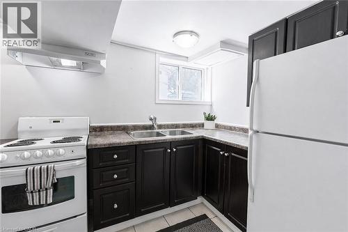 110 Lorne Crescent, Kitchener, ON - Indoor Photo Showing Kitchen With Double Sink