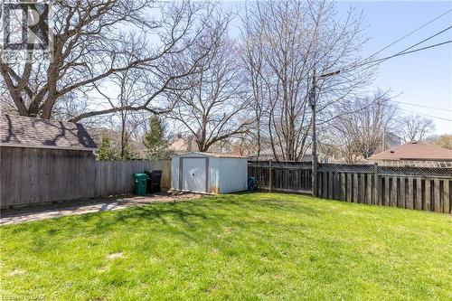 110 Lorne Crescent, Kitchener, ON - Outdoor With Backyard