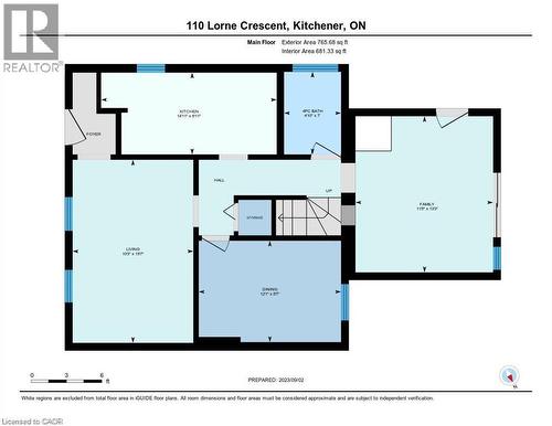 Floor plan - 110 Lorne Crescent, Kitchener, ON - Other