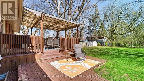 106 Oxford Street, Goderich (Goderich (Town)), ON - Outdoor With Deck Patio Veranda