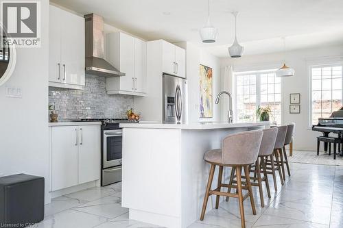 96 Augusta Street, Hamilton, ON - Indoor Photo Showing Kitchen With Stainless Steel Kitchen With Upgraded Kitchen