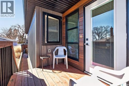 1160 Willow Avenue, Moose Jaw, SK - Outdoor With Deck Patio Veranda With Exterior