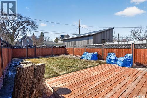 1160 Willow Avenue, Moose Jaw, SK - Outdoor With Deck Patio Veranda