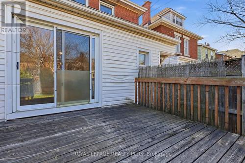 115 Kensington Avenue N, Hamilton, ON - Outdoor With Deck Patio Veranda With Exterior