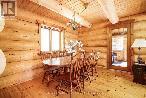 781 Big Rideau North Shore Road, Tay Valley, ON - Indoor Photo Showing Dining Room