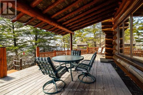 781 Big Rideau North Shore Road, Tay Valley, ON - Outdoor With Deck Patio Veranda With Exterior