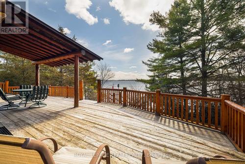781 Big Rideau North Shore Road, Tay Valley, ON - Outdoor With Deck Patio Veranda