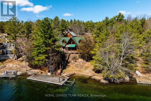 781 Big Rideau North Shore Road, Tay Valley, ON - Outdoor With Body Of Water With View