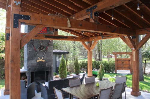 Terrasse - 156 Ch. Thompson, Dudswell, QC -  Photo Showing Dining Room