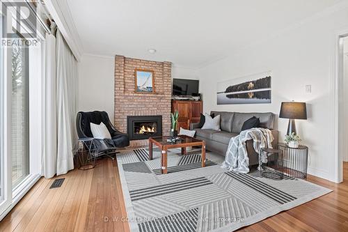 41 Cleaveholm Drive, Halton Hills, ON - Indoor Photo Showing Living Room With Fireplace