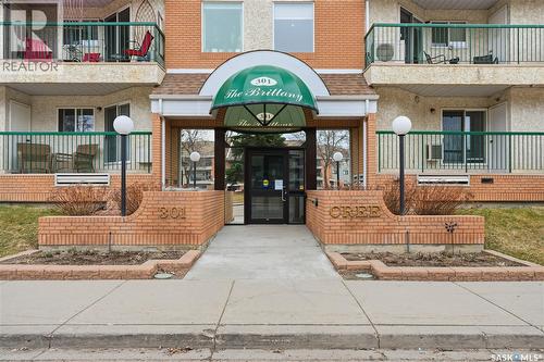 402 301 Cree Crescent, Saskatoon, SK - Outdoor With Balcony