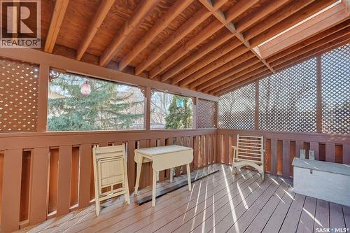 3139 Thacker Bay E, Regina, SK - Outdoor With Deck Patio Veranda With Exterior