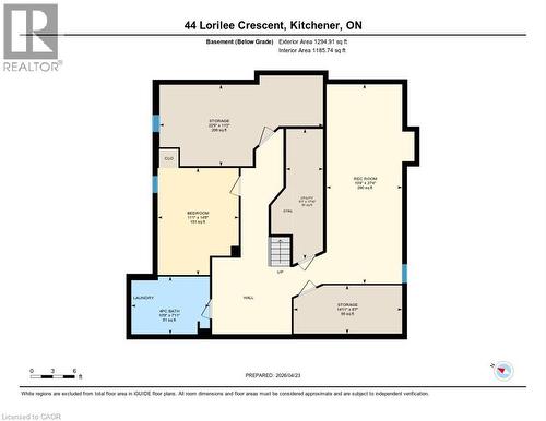 Floor plan - 44 Lorilee Crescent, Kitchener, ON - Other