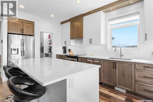 11 Willow View Court, Shields, SK - Indoor Photo Showing Kitchen With Upgraded Kitchen