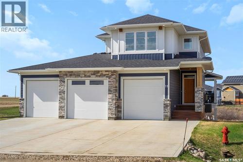 11 Willow View Court, Shields, SK - Outdoor With Facade