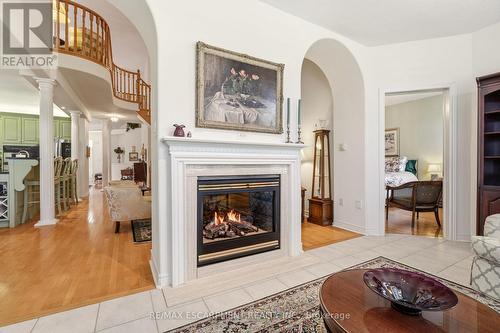 4172 Stonebridge Crescent, Burlington, ON - Indoor Photo Showing Living Room With Fireplace