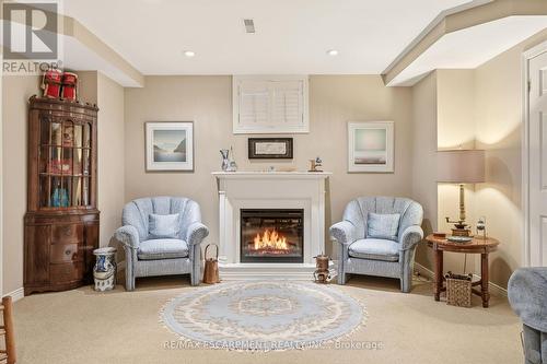 4172 Stonebridge Crescent, Burlington, ON - Indoor Photo Showing Living Room With Fireplace