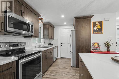 7 Wycliffe Place, Kitchener, ON - Indoor Photo Showing Kitchen With Stainless Steel Kitchen With Upgraded Kitchen