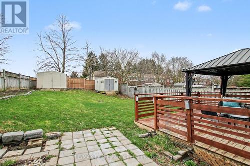 7 Wycliffe Place, Kitchener, ON - Outdoor With Backyard