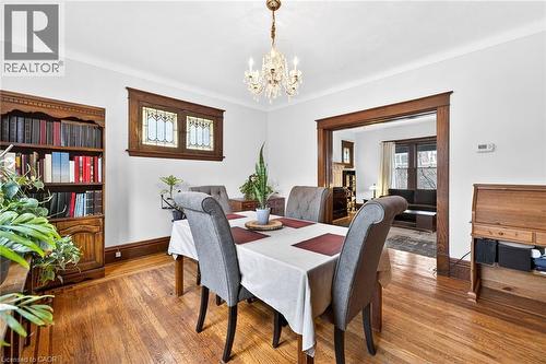 188 Park Row S, Hamilton, ON - Indoor Photo Showing Dining Room