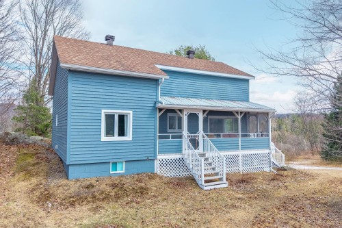 Façade - 521 Mtée Major, Boileau, QC - Outdoor With Deck Patio Veranda