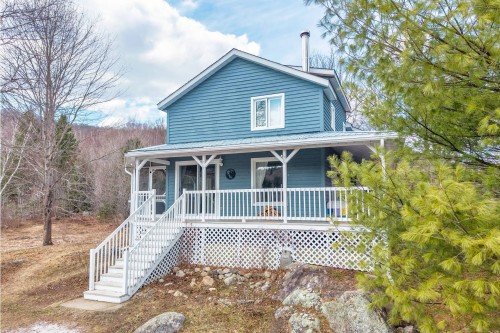 Façade - 521 Mtée Major, Boileau, QC - Outdoor With Deck Patio Veranda
