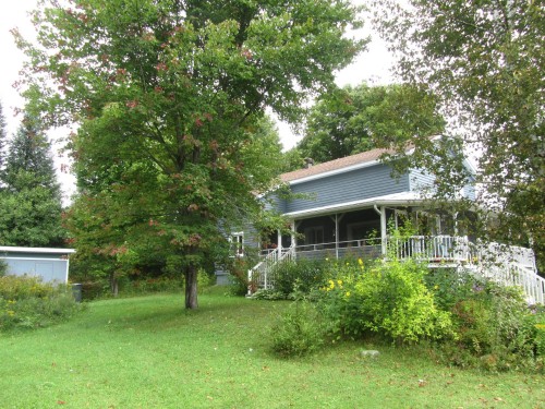Cour - 521 Mtée Major, Boileau, QC - Outdoor With Deck Patio Veranda