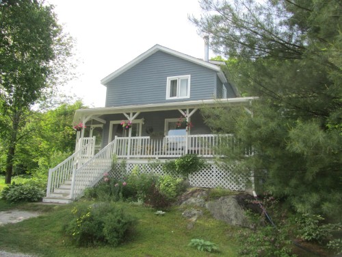 Façade - 521 Mtée Major, Boileau, QC - Outdoor With Deck Patio Veranda