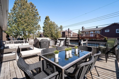 Patio - 74 Rue Chatillon, Dollard-Des-Ormeaux, QC - Outdoor With Deck Patio Veranda