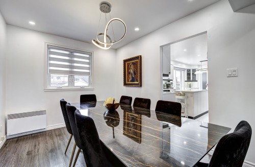 Dining Room - 74 Rue Chatillon, Dollard-Des-Ormeaux, QC - Indoor Photo Showing Dining Room