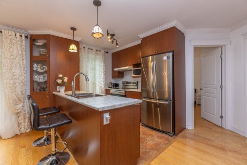 Cuisine - 7-1425 Rue Leclair, Montréal (Verdun/Île-Des-Soeurs), QC - Indoor Photo Showing Kitchen With Double Sink